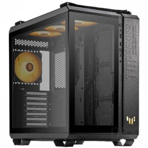 Asus TUF Gaming GT502 Plus ARGB Black Case Middle Tower Vetro Temperato No-power Mini-ITX/mATX/ATX - immagine 2