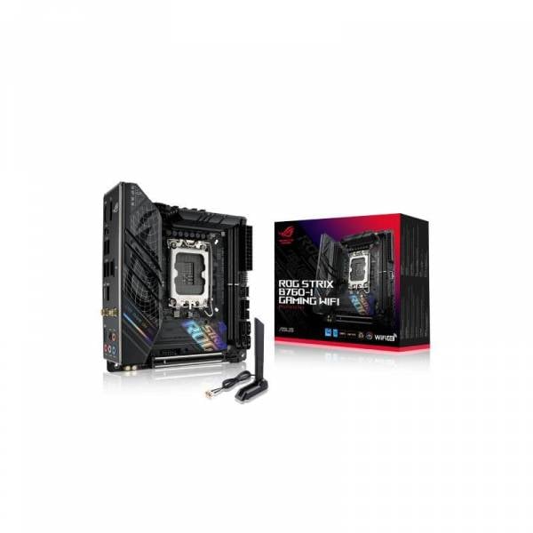 ASUS ROG Strix B760-I Gaming WIFI Intel B760 2*DDR5 2*M.2 4*SataIII sk1700 HDMI/DisplayPort Mini-ITX