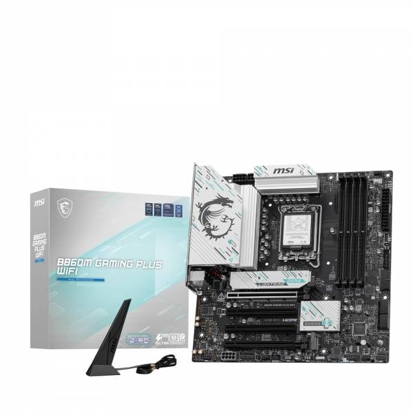 MSI B860M Gaming Plus Wi-Fi Intel B860 4*DDR5 3*M.2 4*SataIII sk1851 HDMI/DisplayPort mATX