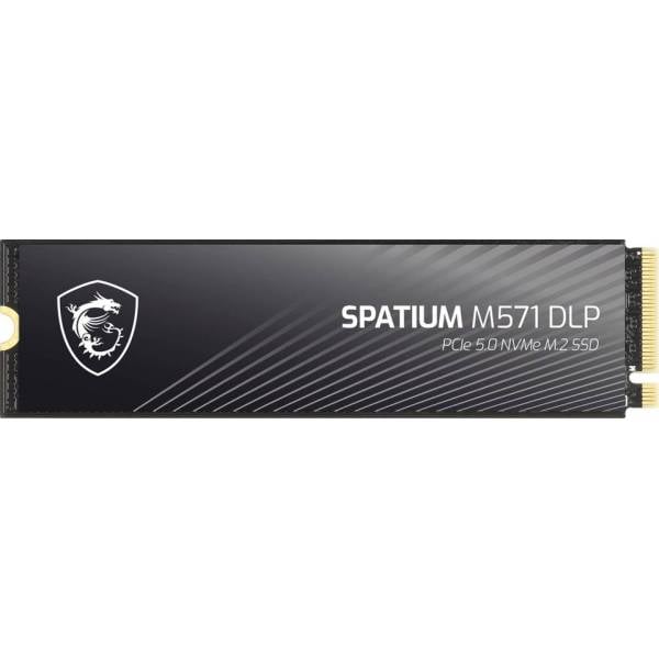 MSI Spatium M571 DLP SSD 2TB M.2 NVMe PCIe 5.0 14500/11000 MB/s