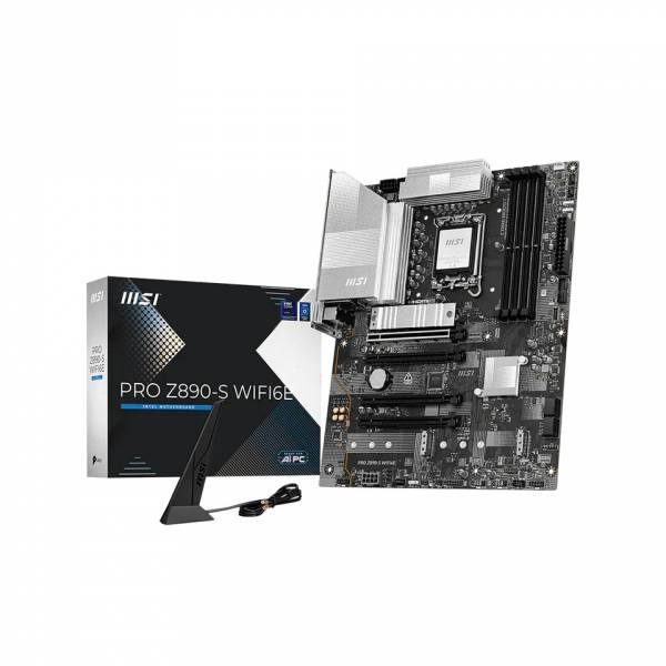 MSI PRO Z890-S WIFI6E Intel Z890 4*DDR5 3*M.2 4*SataIII sk1851 HDMI/DisplayPort ATX