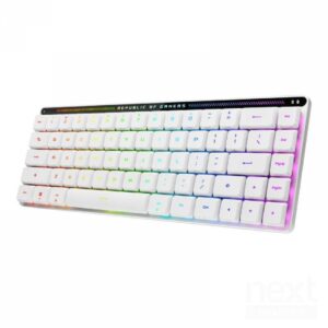ASUS ROG Falchion RX Low Profile White Tastiera Meccanica Switch ROG RX Low-Profile USB/Bluethoot/Wireless Layout IT - immagine 3