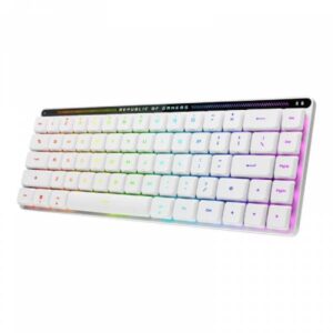 ASUS ROG Falchion RX Low Profile White Tastiera Meccanica Switch ROG RX Low-Profile USB/Bluethoot/Wireless Layout IT - immagine 5