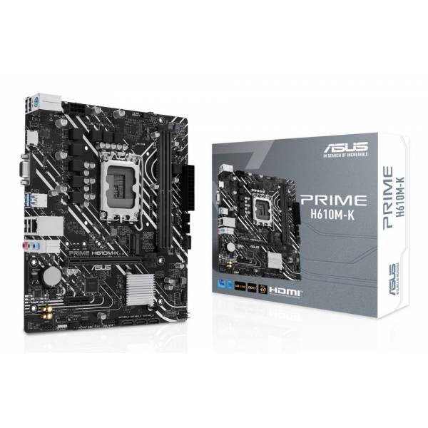 ASUS Prime H610M-K Intel H610 2*DDR5 1*M.2 4*SataIII sk1700 HDMI/VGA mATX