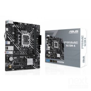 ASUS Prime H610M-K Intel H610 2*DDR5 1*M.2 4*SataIII sk1700 HDMI/VGA mATX - immagine 2