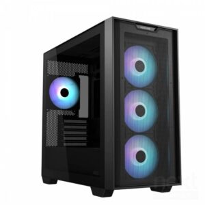 Asus A21 PLUS TG ARGB Black Case Mini Tower Vetro Temperato No-Power Mini-ITX/mATX - immagine 2