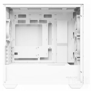 Asus A21 Plus TG ARGB Case White Mini Tower No-Power Vetro Temperato minITX/mATX - immagine 4