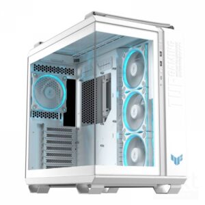 ASUS TUF Gaming GT502 Horizon White ARGB Case Midi Tower Vetro Temperato No-power ATX/mATX/Mini-ITX - immagine 2