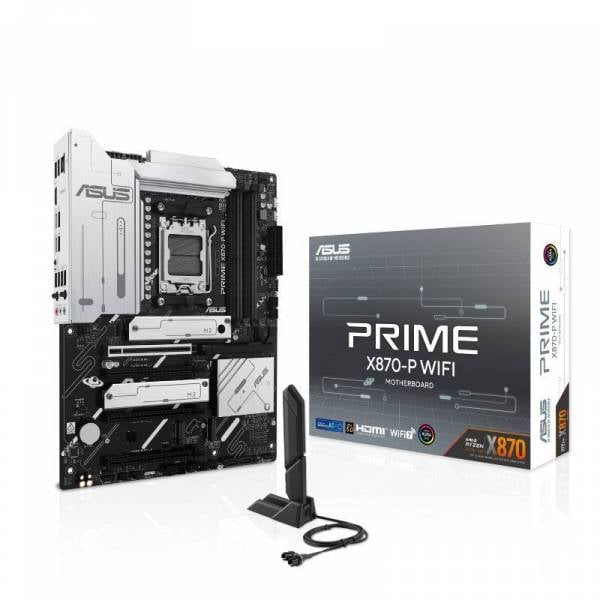 ASUS Prime X870-P WIFI AMD X870 4*DDR5 4*M.2 2*SataIII AM5 HDMI ATX