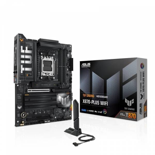 ASUS TUF Gaming X870-Plus WIFI AMD X870 4*DDR5 4*M.2 2*SataIII AM5 HDMI ATX