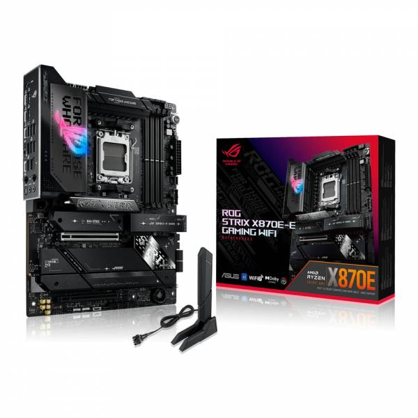 ASUS ROG STRIX X870E-E Gaming WIFI AMD X870E 4*DDR5 5*M.2 4*SataIII AM5 HDMI ATX