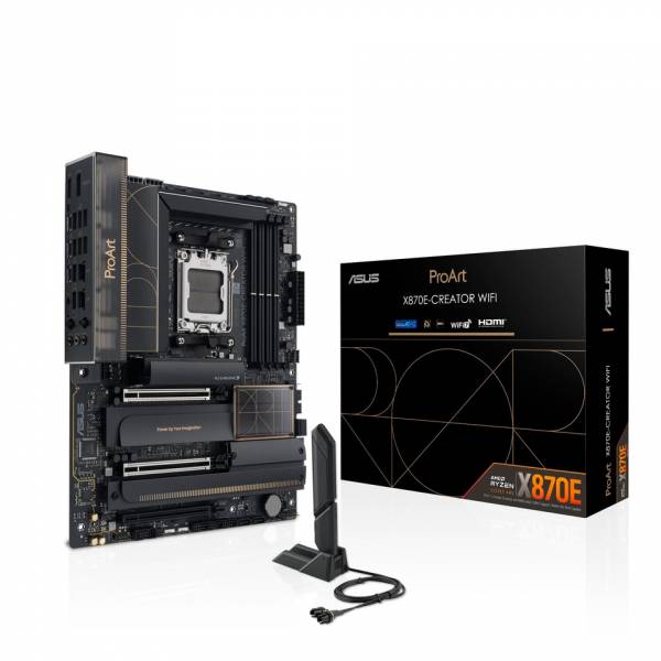ASUS ProArt X870E Creator WiFi AMD X870 4*DDR5 4*M.2 4*SataIII AM5 HDMI/DisplayPort ATX