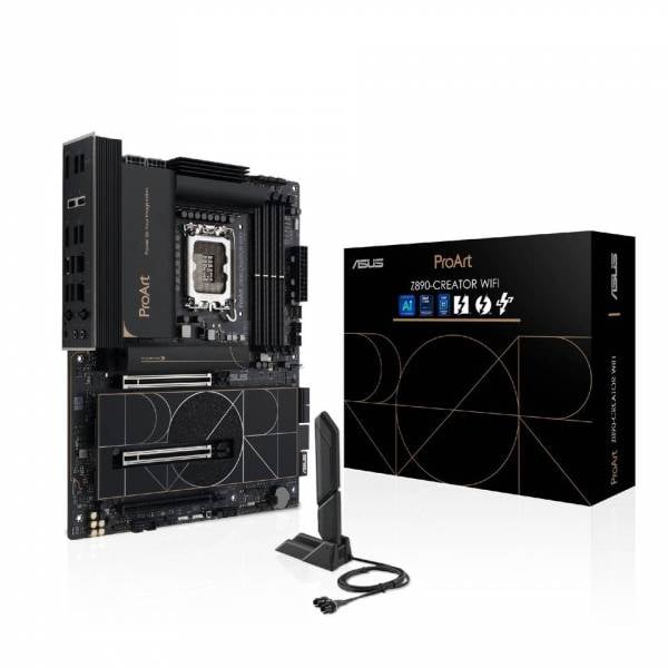 ASUS ProArt Z890-CREATOR WIFI Intel Z890 4*DDR5 5*M.2 4*SataIII sk1851 HDMI/DisplayPort 4 ATX