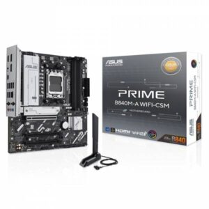 ASUS Prime B840M-A WIFI AMD B840 4*DDR5 3*M.2 4*SataIII AM5 HDMI/2*DisplayPort mATX - immagine 1
