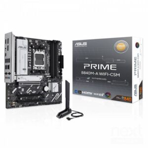 ASUS Prime B840M-A WIFI AMD B840 4*DDR5 3*M.2 4*SataIII AM5 HDMI/2*DisplayPort mATX - immagine 2