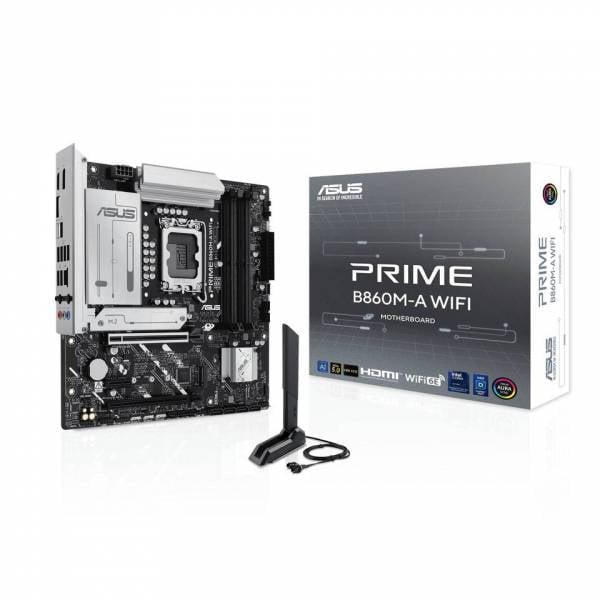ASUS PRIME B860M-A WIFI Intel B860 4*DDR5 2*M.2 4*SataIII sk1851 HDMI/2*DisplayPort mATX