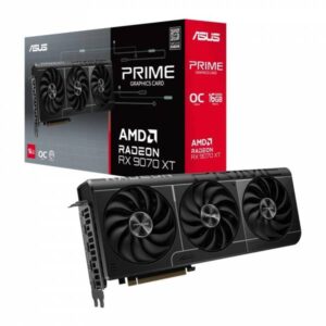 ASUS Prime Radeon RX 9070 XT OC Edition 16GB GDDR6 HDMI/3*DisplayPort PCi Ex 5.0 16x - immagine 1