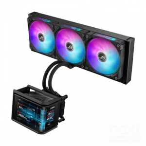 ASUS ROG Ryuo IV SLC 360 ARGB CPU Liquid cooler Display AMOLED Intel 1851/1700 AMD AM5/AM4 - immagine 3