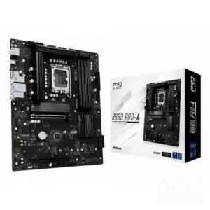 ASRock B860 Pro-A Intel B860 4*DDR5 3*M.2 4*SataIII sk1851 HDMI/displayPort ATX - immagine 2