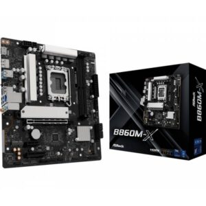 ASRock B860M-X Intel B860 2*DDR5 2*M.2 4*SataIII sk1851 HDMI/DisplayPort mATX - immagine 1