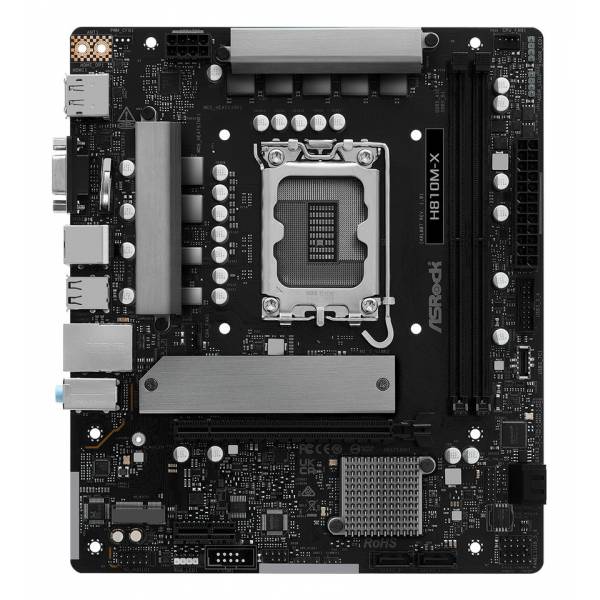 ASRock H810M-X Intel H810 2*DDR5 1*M.2 4*SataIII sk1851 HDMI/DisplayPort/VGA mATX