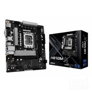 ASRock H810M-X Intel H810 2*DDR5 1*M.2 4*SataIII sk1851 HDMI/DisplayPort/VGA mATX - immagine 5