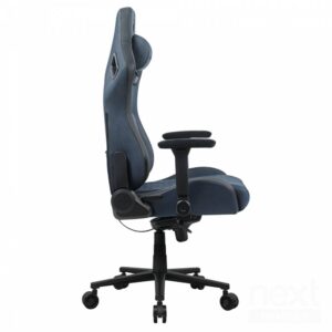 COUGAR CGR-DSF-BUB Sedia per gaming universale con Braccioli 4D, Cuscino Lombare e Riposacollo, Blu Marino - immagine 4