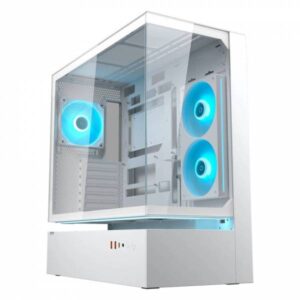 COUGAR CFV235 White Case Midi Tower Vetro Temperato No-Power CEB/ATX/mATX/Mini-ITX - immagine 1