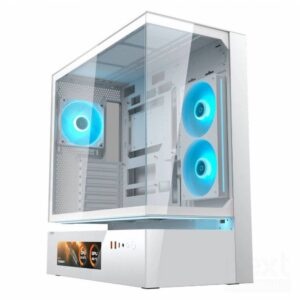 COUGAR CFV235 Vision White Case Midi Tower Vetro Temperato No-Power CEB/ATX/mATX/Mini-ITX - immagine 2