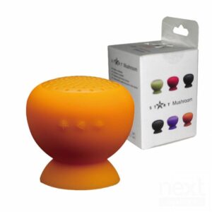 Start MUSHROOM Speaker Bluetooth con Microfono Ventosa Portatile ARANCIO - immagine 3