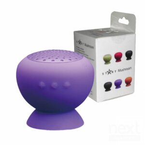 Start MUSHROOM Speaker Bluetooth con Microfono Ventosa Portatile VIOLA - immagine 3