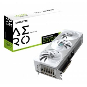 GIGABYTE GeForce RTX 5070 Ti AERO OC 16GB GDDR7 DLSS4 1*HDMI/3*DisplayPort PCi Ex 5.0 16x - immagine 1