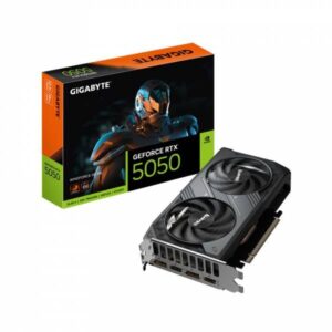 GIGABYTE GeForce RTX 5050 Windforce OC 8GB GDDR6 DLSS4 2*HDMI/2*DisplayPort PCi Ex 5.0 16x - immagine 1