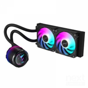 GIGABYTE AORUS Waterforce X II 240 ARGB CPU Liquid Cooler Display LCD Intel 1851/1700/1200 AMD TR4/AM5/AM4/sTR5 - immagine 2