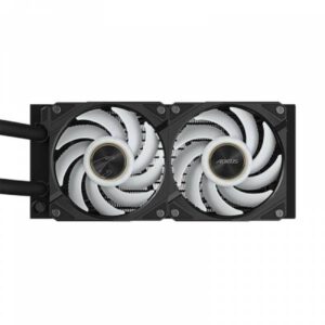 GIGABYTE AORUS Waterforce X II 240 ARGB CPU Liquid Cooler Display LCD Intel 1851/1700/1200 AMD TR4/AM5/AM4/sTR5 - immagine 4
