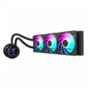 GIGABYTE AORUS Waterforce X II 360 ARGB LCD CPU Liquid Cooler Display LCD Intel 1851/700/1200 AMD AM5/AM4/TR4/sTR5 - immagine 3