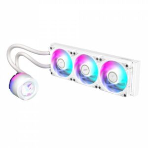 GIGABYTE AORUS Waterforce X II 360 Ice ARGB CPU Liquid Cooler Display LCD Intel 1851/1700/1200 AMD TR4/AM5/AM4/sTR5 - immagine 1