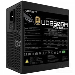 GIGABYTE GP-UD850GM PG5 V2 850W Modulare 80+ Gold PFC Attivo ATX 3.1 - immagine 5