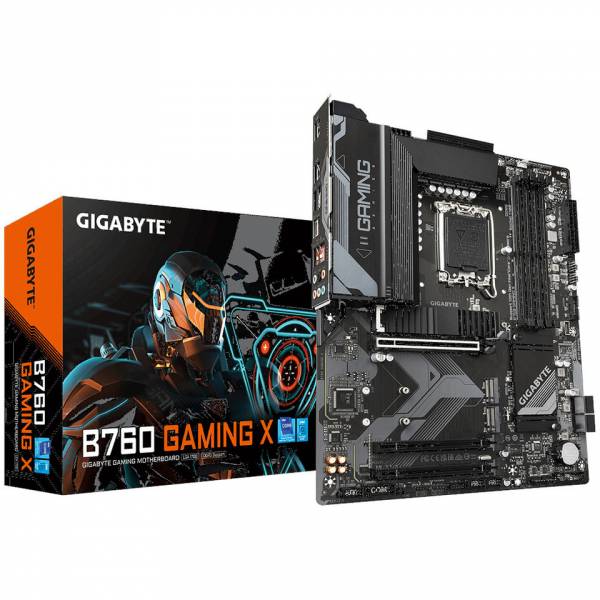 GIGABYTE B760 Gaming X Intel B760 4*DDR5 3*M.2 4*SataIII sk1700 HDMI/DisplayPort ATX