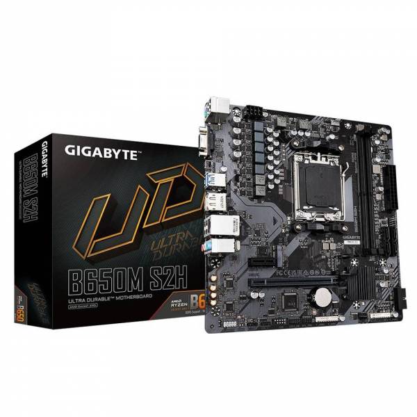 GIGABYTE B650M S2H AMD B650 2*DDR5 1*M.2 4*SataIII AM5 HDMI/DisplayPort/VGA mATX