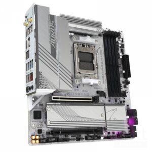 GIGABYTE B650M AORUS ELITE AX ICE AMD B650 4*DDR5 2*M.2 4*SataIII AM5 HDMI/DisplayPort mATX - immagine 4