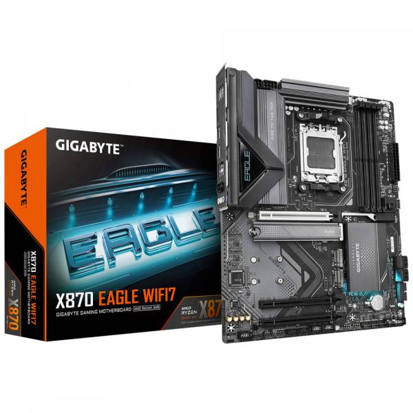 GIGABYTE X870 Eagle WIFI7 AMD X870 4*DDR5 3*M.2 4*SataIII AM5 HDMI ATX
