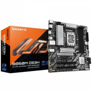 GIGABYTE B860M DS3H Intel B860 4*DDR5 2*M.2 4*SataIII sk1851 HDMI/2*DisplayPort mATX - immagine 1