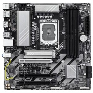 GIGABYTE B860M DS3H Intel B860 4*DDR5 2*M.2 4*SataIII sk1851 HDMI/2*DisplayPort mATX - immagine 3