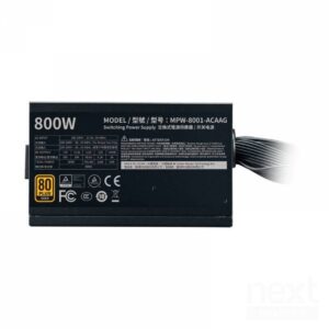 Cooler Master G800 Gold 800W 80+ Gold PFC Attivo AFX - immagine 6