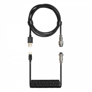 Cooler Master Coiled Keyboard Cable Shadow Black - immagine 1