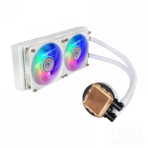 Cooler Master MasterLiquid PL240 Flux White Edition Intel 1851/1700/1200 AMD AM4/AM5/sTRX4 - immagine 3