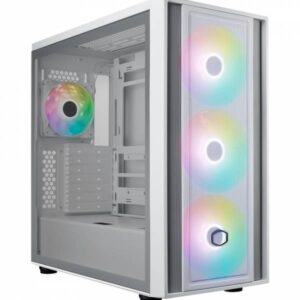 Cooler Master Masterbox 600 BTF ARGB White Case Middle Tower Vetro Temperato No-Power mini-ITX/mATX/ATX/E-ATX - immagine 1