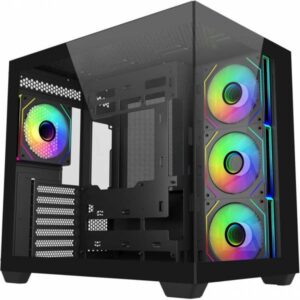 Cooler Master Elite 681 Black ARGB Case Midi Tower Vetro Temperato No-Power ATX/mATX/Mini-ITX - immagine 1
