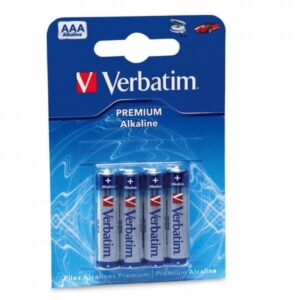 Verbatim batteria AAA alkaline 4 pz - immagine 1